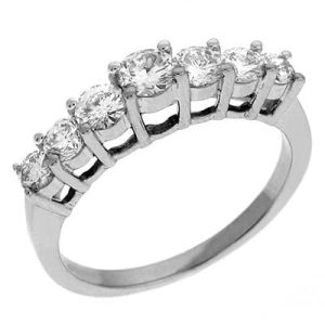 Prong Set Diamond Band