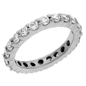 White Gold Eternity Ring