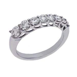 White Gold Journey Ring
