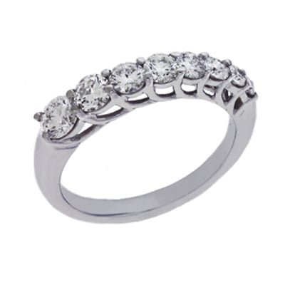White Gold Journey Ring