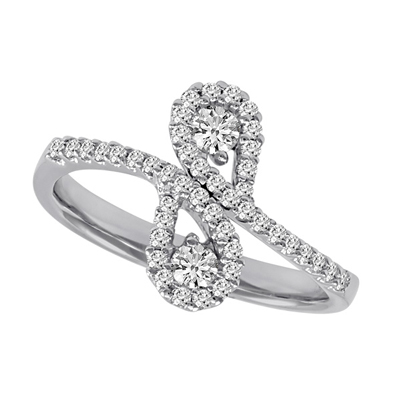White Gold Diamond Ring