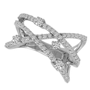 White Gold Diamond Ring