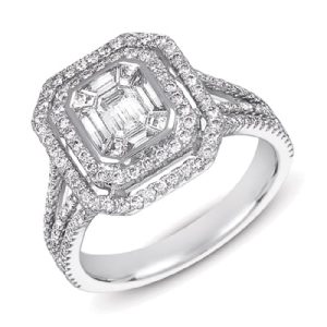 White Gold Diamond Band