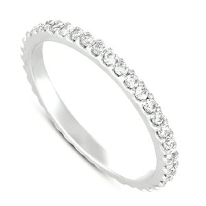 White Gold Eternity Band
