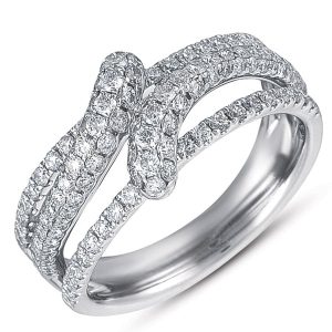 White Gold Diamond Band