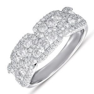 White Gold Diamond Band