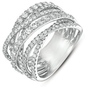 White Gold Fashion Ring