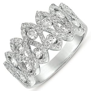 White Gold Fashion Ring