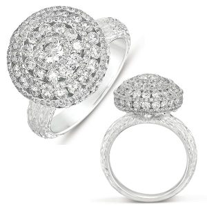 White Gold Fashion Ring