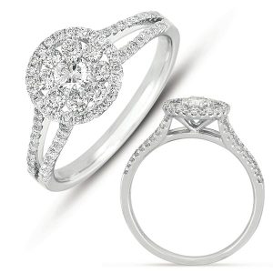 White Gold Fashion Ring