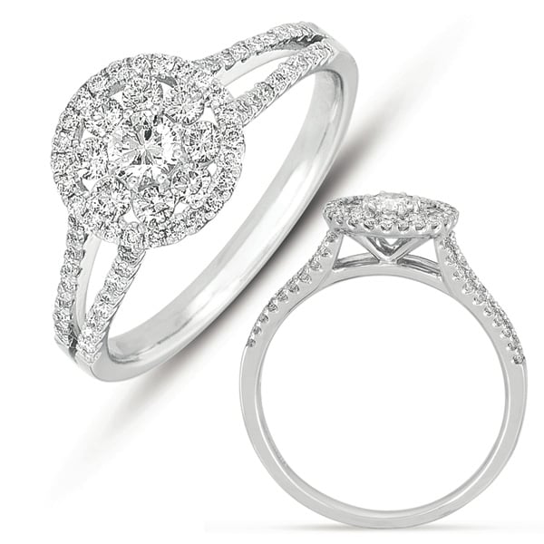White Gold Fashion Ring