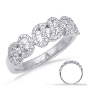 White Gold Fashion Ring