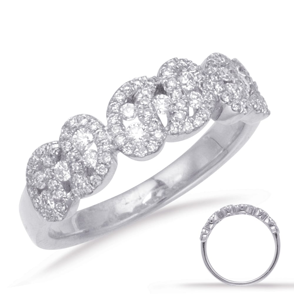 White Gold Fashion Ring