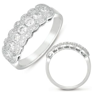 White Gold Fashion Ring