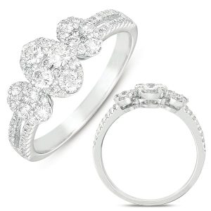 White Gold Fashion Ring