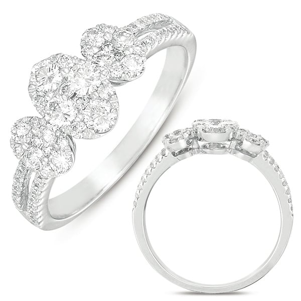 White Gold Fashion Ring