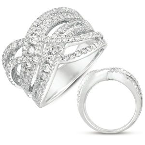 White Gold Fashion Ring
