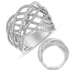 White Gold Fashion Ring
