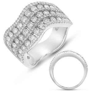 White Gold Diamond Band