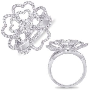 White Gold Fashion Diamond Ring