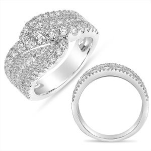 White Gold Fashion Ring