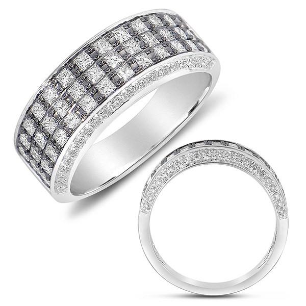 White Gold Diamond Fashion Ring