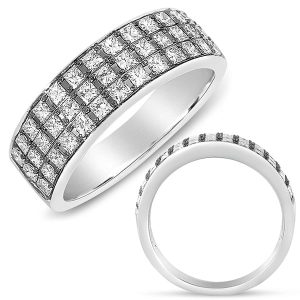 White Gold Diamond Fashion Ring
