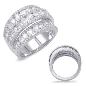 White Gold Diamond Band