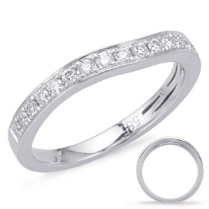 White Gold Matching Band