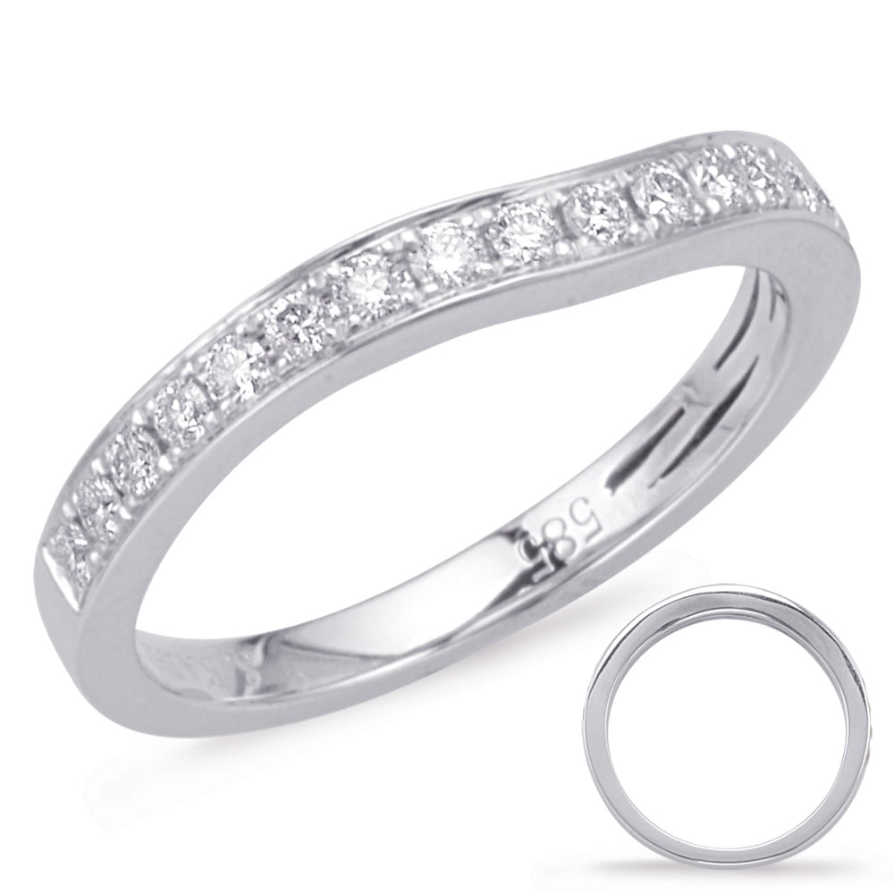 White Gold Matching Band