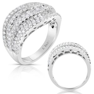 White Gold Diamond Fashion Ring