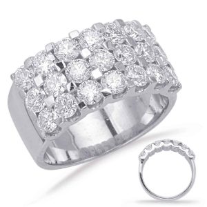 White Gold Diamond Wedding Band
