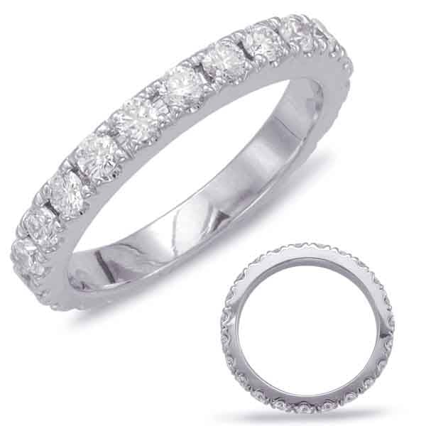 Eternity White Gold Band