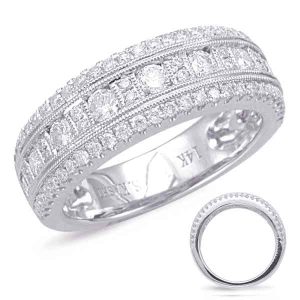 White Gold Diamond Fashion Ring