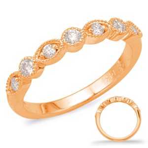 Rose Gold Stackable Band