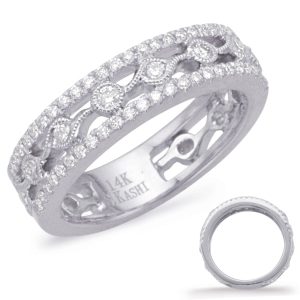 White Gold Diamond Fashion Ring