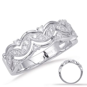 White Gold Diamond Fashion Ring