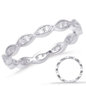 White Gold Eternity Band