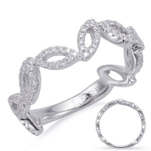White Gold Diamond Fashion Ring