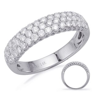 White Gold Diamond Fashion Ring
