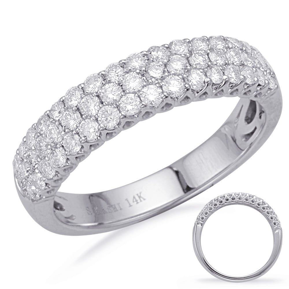White Gold Diamond Fashion Ring