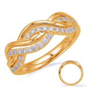 Yellow Gold Diamond Fashion Ring