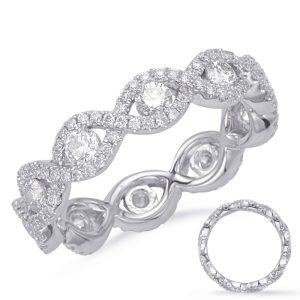 White Gold Eternity Band