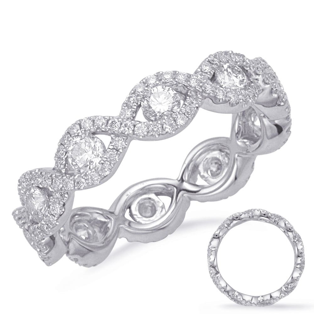 White Gold Eternity Band