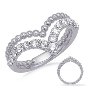 White Gold Diamond Fashion Ring