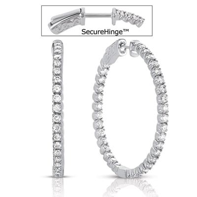 1.5 inch Securehinge Hoop Earring
