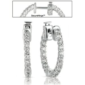0.75 inch Securehinge Hoop Earring
