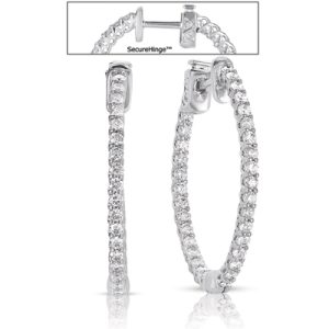 1.25 inch Securehinge Hoop Earring