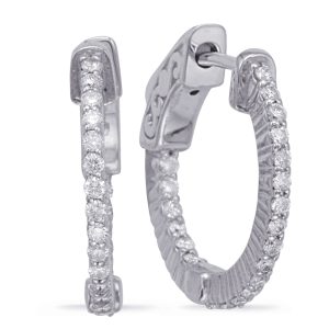 0.70 inch Securehinge Hoop Earring