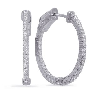 1 inch Securehinge Hoop Earring
